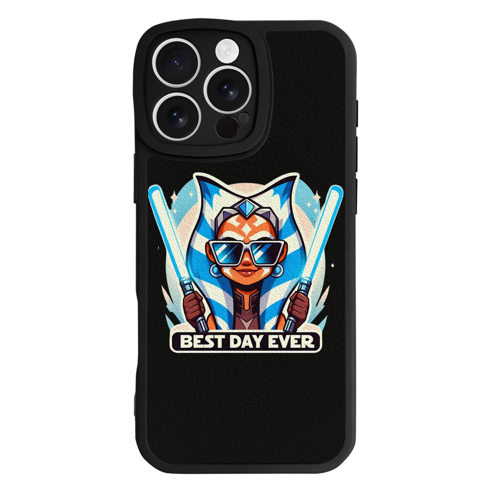 （画像用） スター・ウォーズ Star Wars 【iPhone 16シリーズ対応】シリコンスマホケース（レザー調） 材質：シリコン